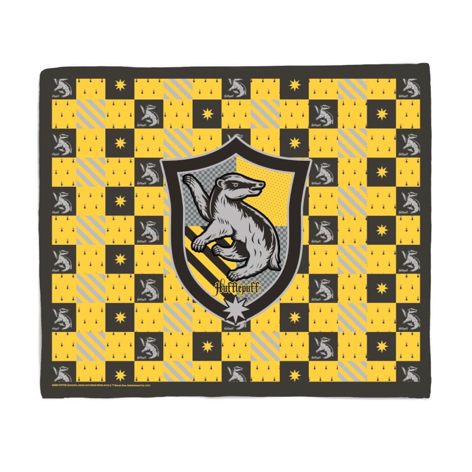 Harry Potter Hufflepuff Fleece Blanket