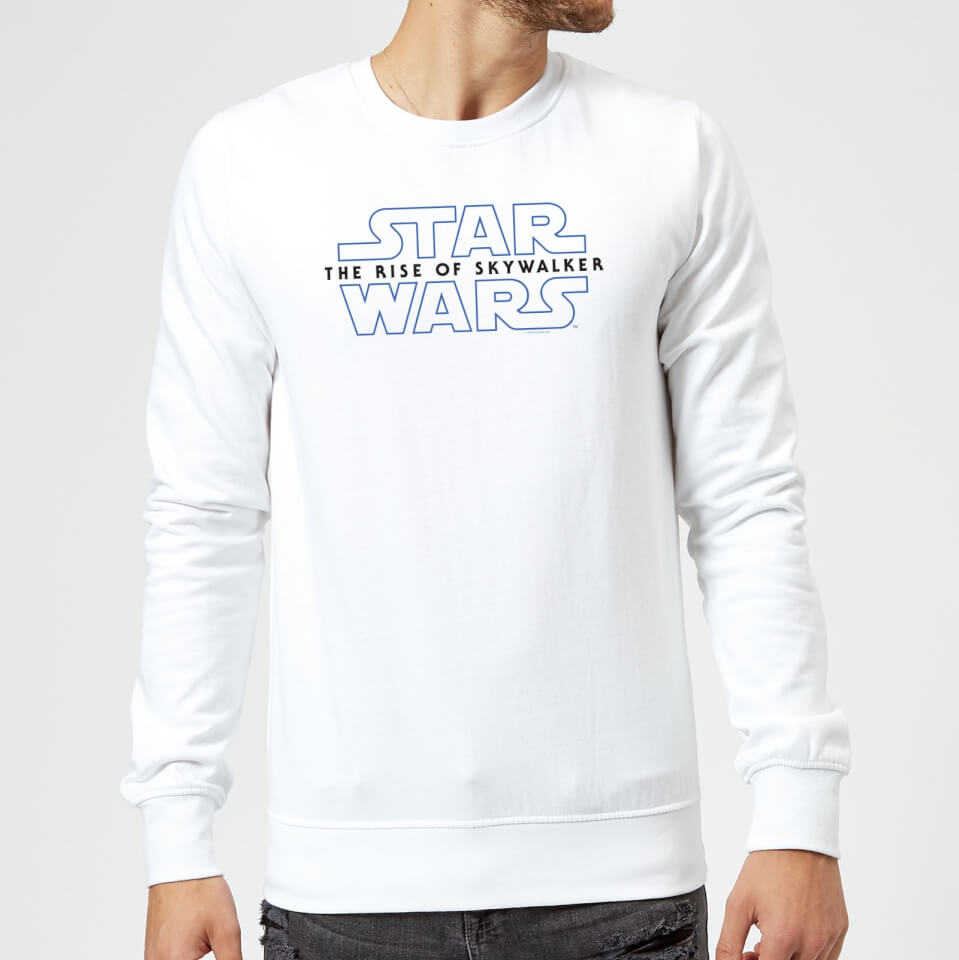 Star Wars The Rise Of Skywalker Logo Sweatshirt - White