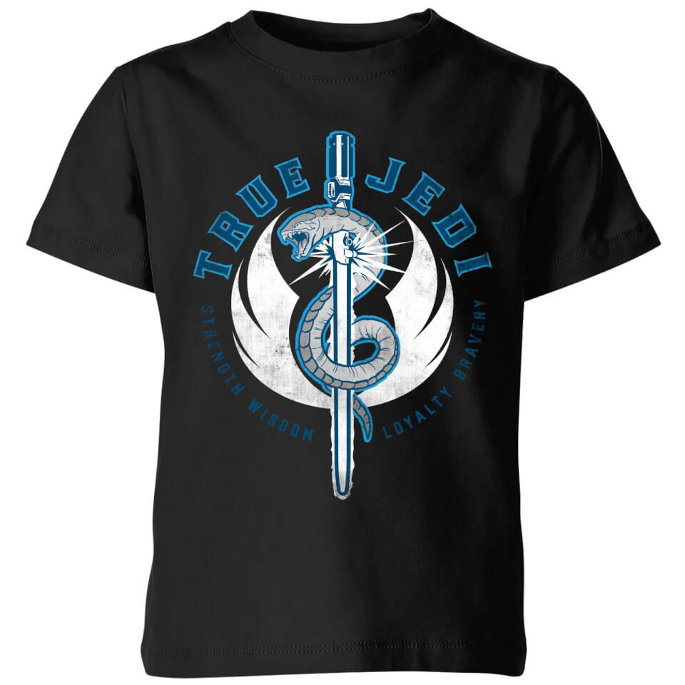 Star Wars The Rise Of Skywalker True Jedi Kids' T-Shirt - Black