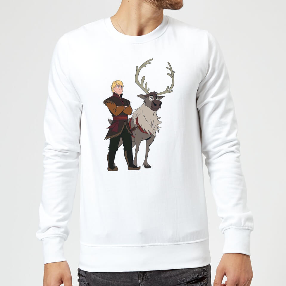 Frozen 2 Sven And Kristoff Sweatshirt - White