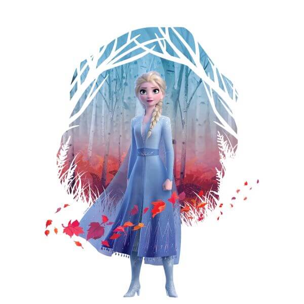 Frozen 2 Find The Way Colour Women's T-Shirt - White