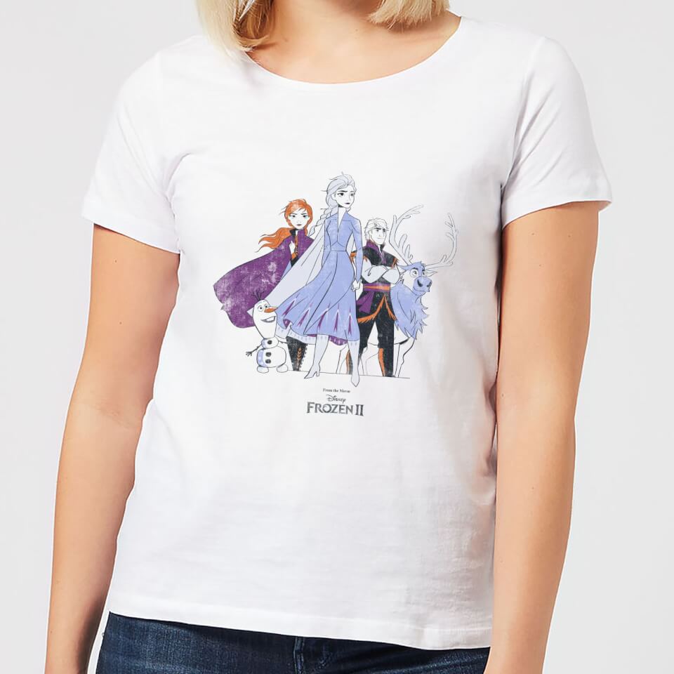 Frozen 2 Group Shot Women's T-Shirt - White