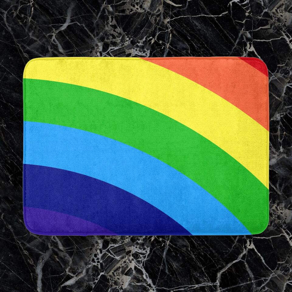 Rainbow Classic Rainbow Bath Mat