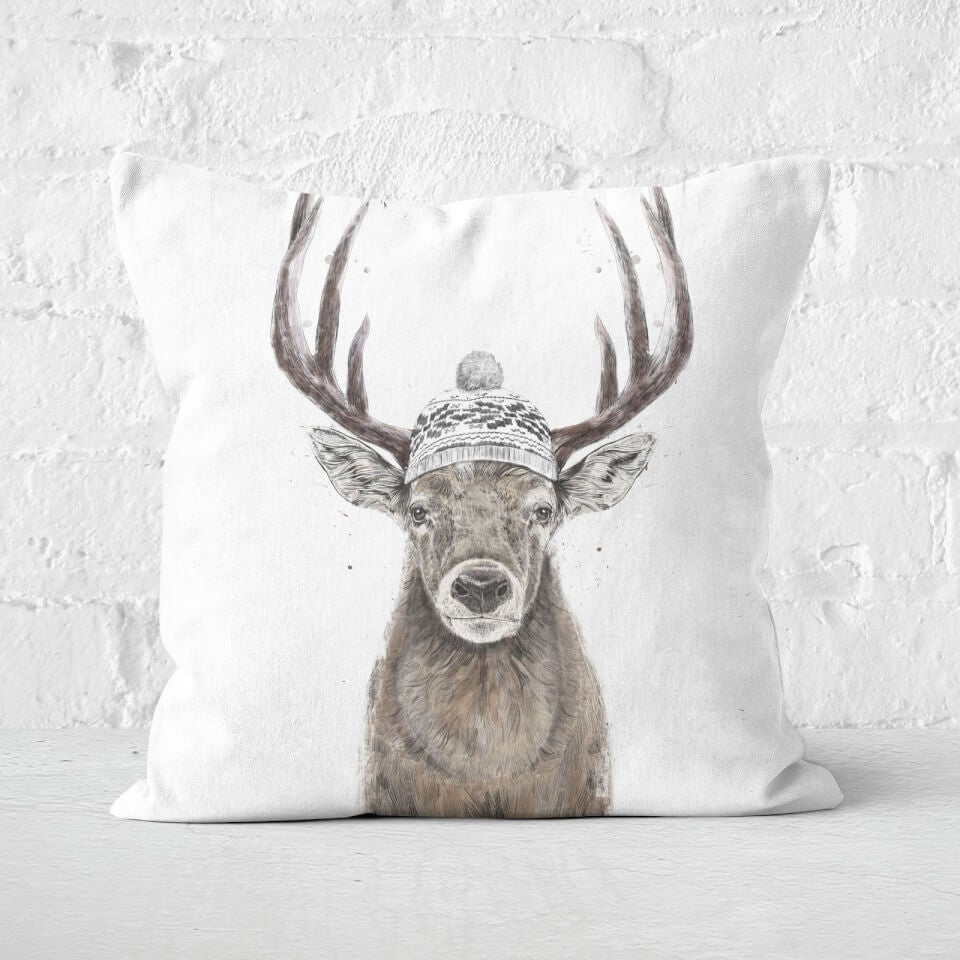 Lets Go Outside Square Cushion