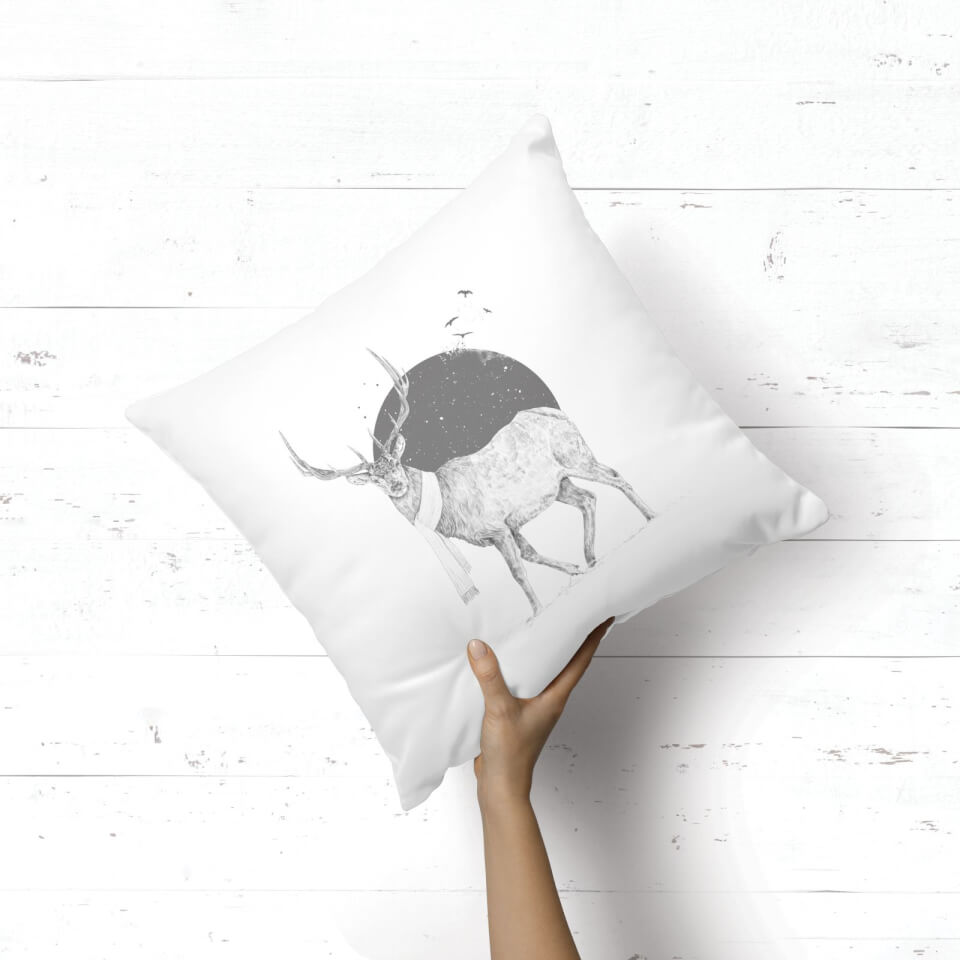 Winter Is All Around Square Cushion 1