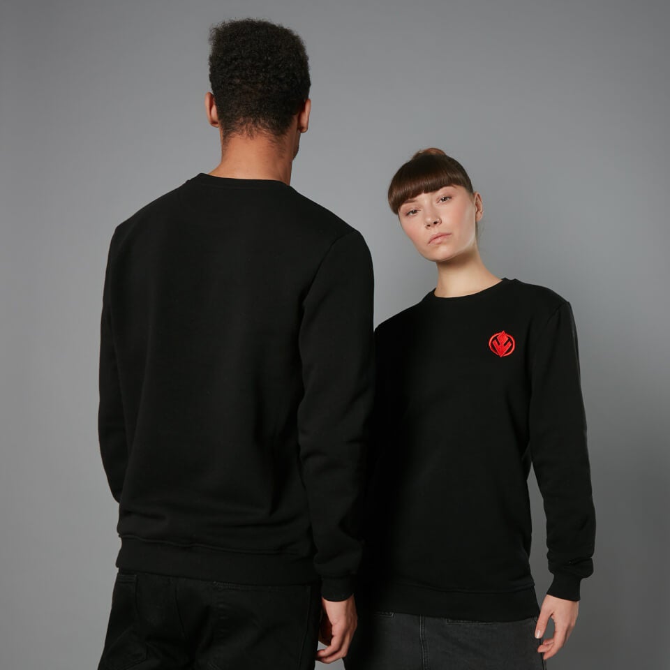 The Rise of Skywalker Sith Logo Embroidered Unisex Sweatshirt - Black