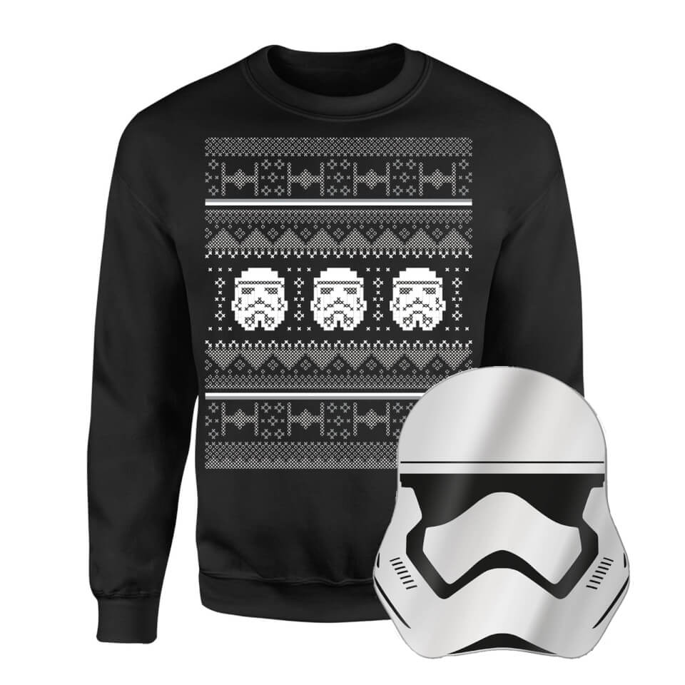 Star Wars Christmas Jumper And Mirror Bundle