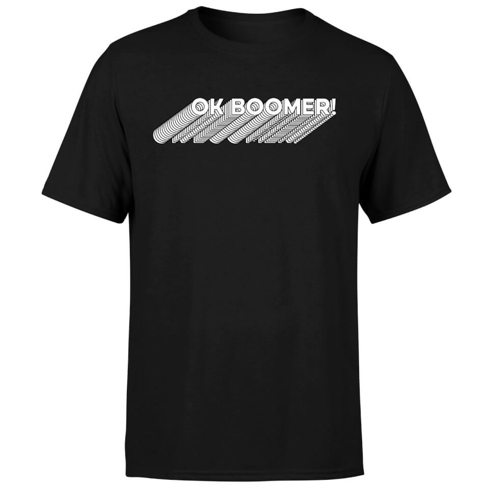 Ok Boomer Repeat Men's T-Shirt - Black 3