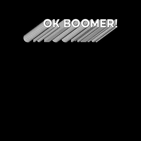 Ok Boomer Repeat Men's T-Shirt - Black 0