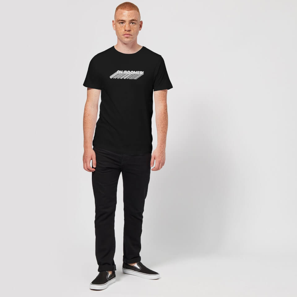 Ok Boomer Repeat Men's T-Shirt - Black 1