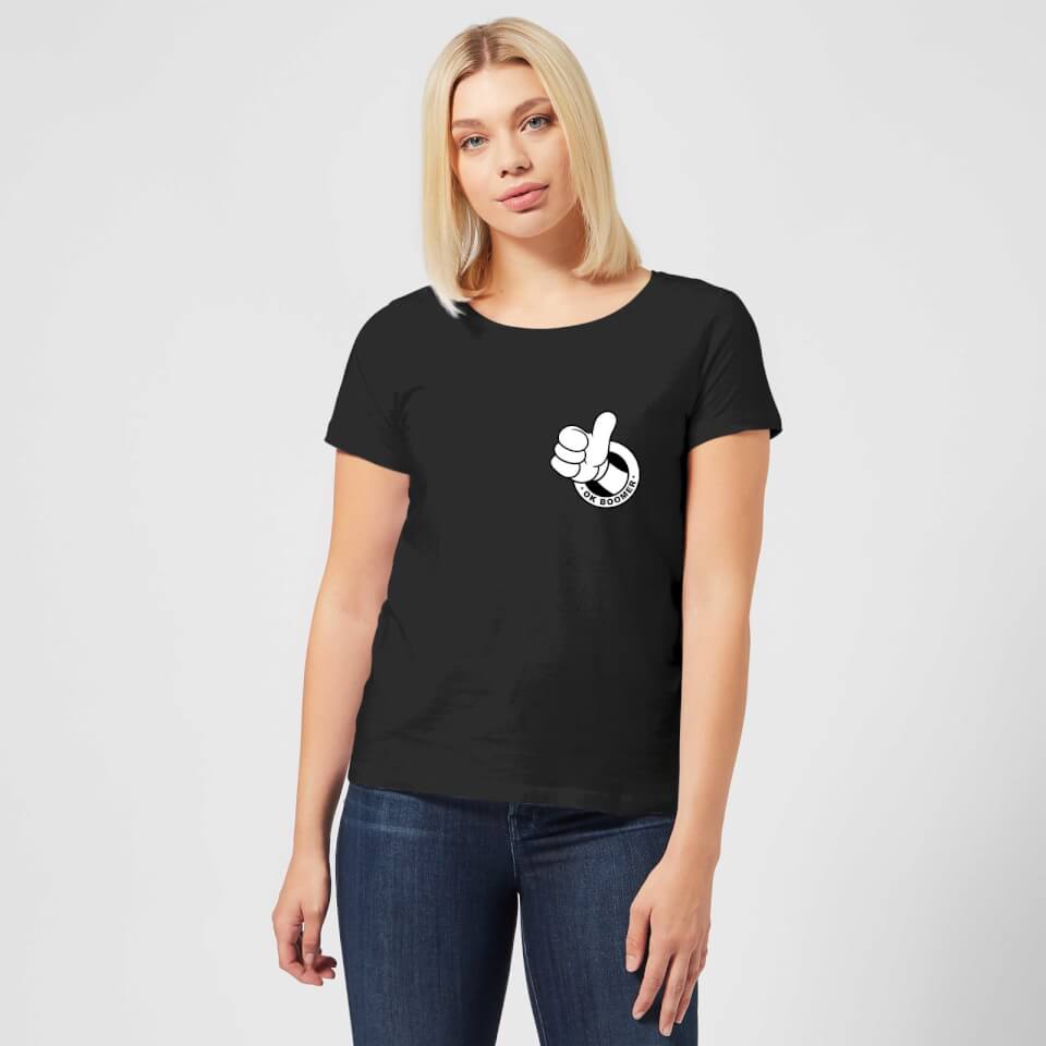 Ok Boomer Thumbs Up Women's T-Shirt - Black 1