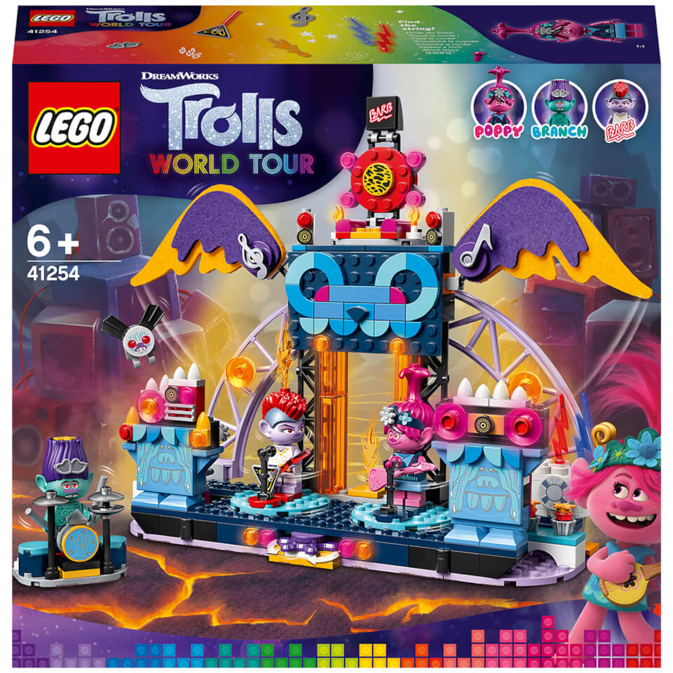 LEGO Trolls Volcano Rock City: Concert Playset (41254)