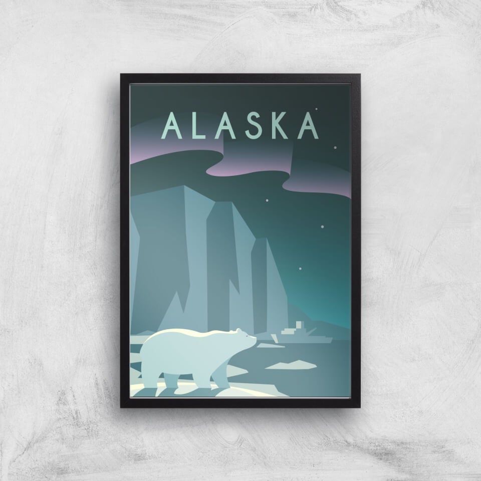 Visit... Alaska Giclée Art Print