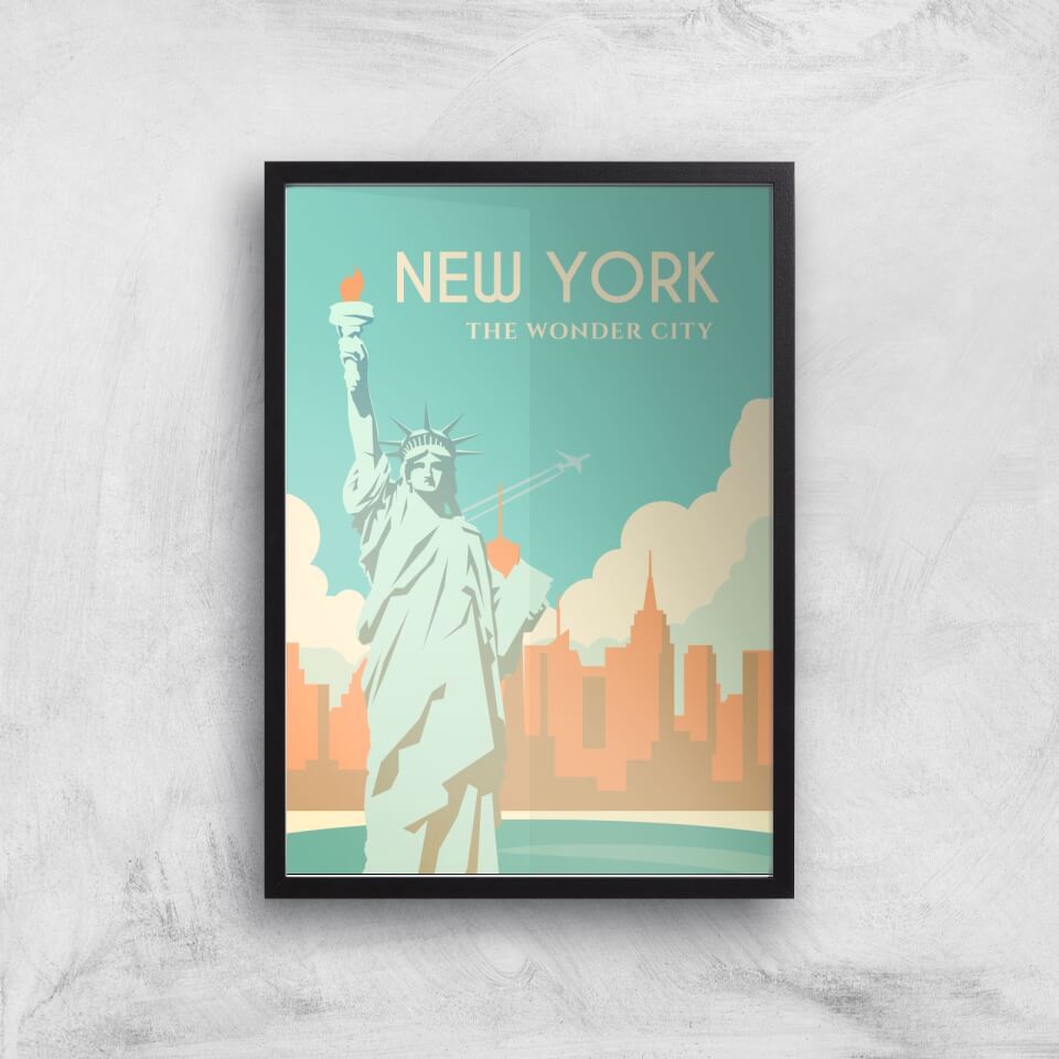 Visit... New York Giclée Art Print