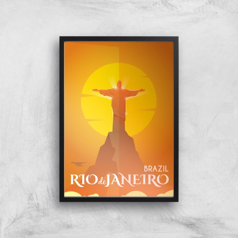 Visit... Rio De Janiero Giclée Art Print