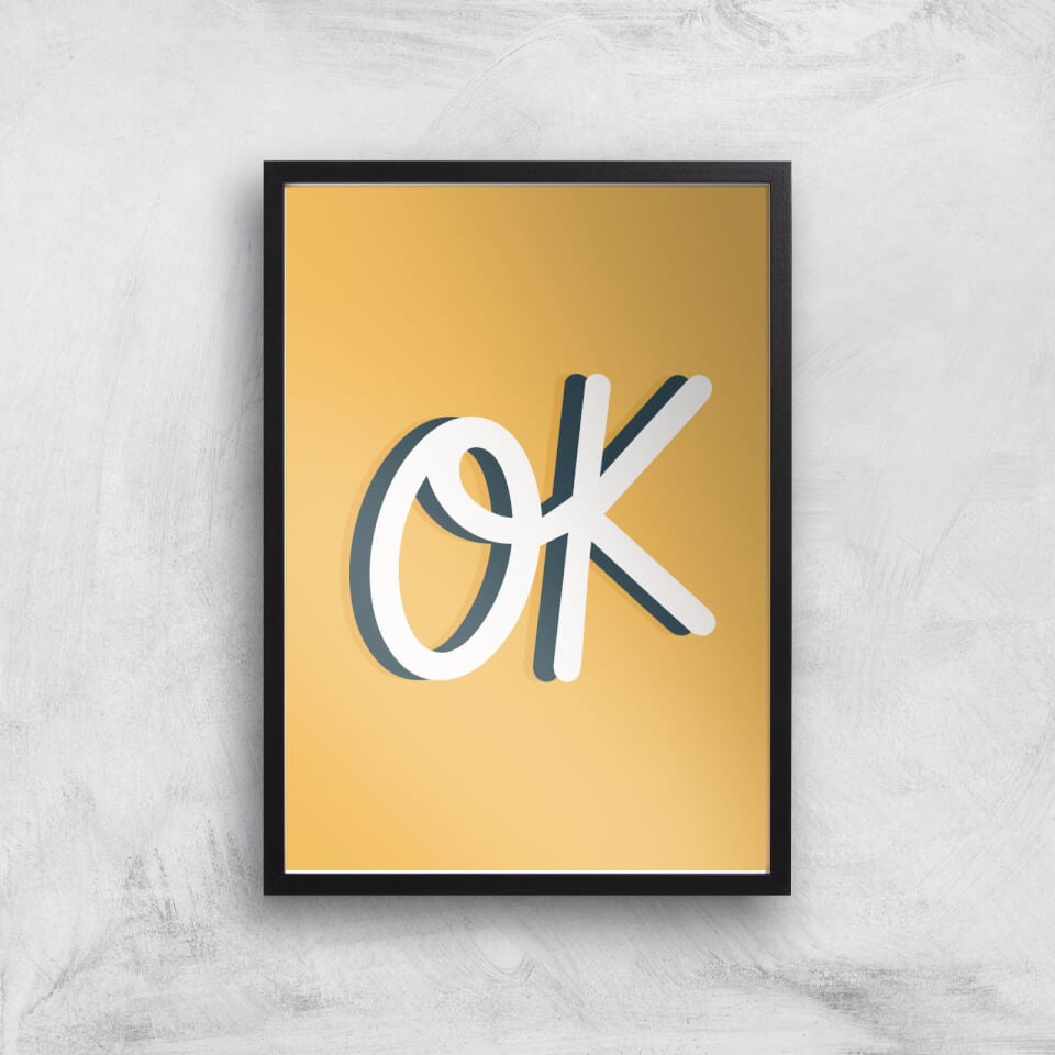 Ok Giclée Art Print