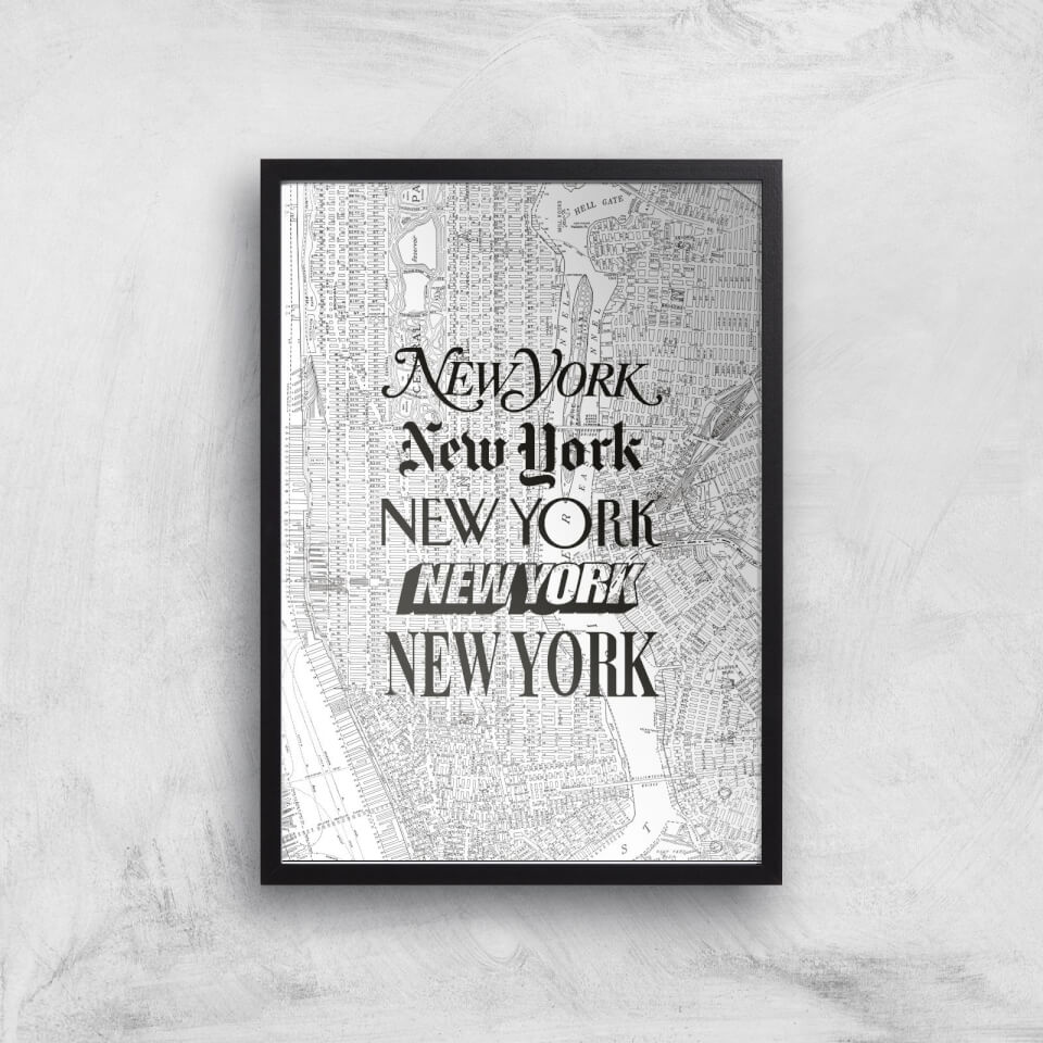 The Motivated Type New York New York Giclée Art Print