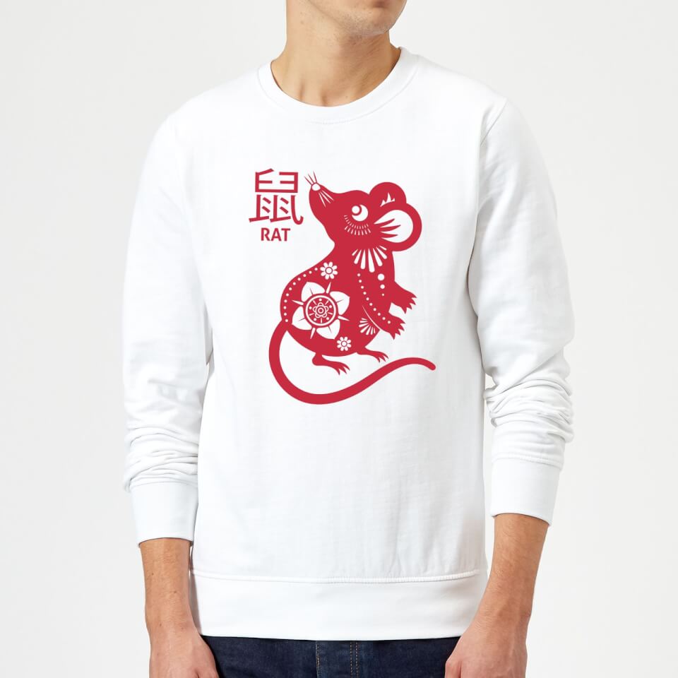 Year Of The Rat Sweatshirt - White