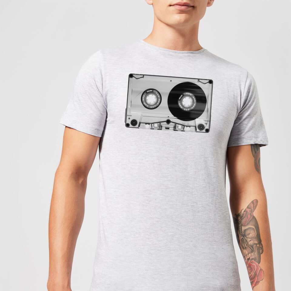 The Motivated Type Cassette Tape Men's T-Shirt - Grey