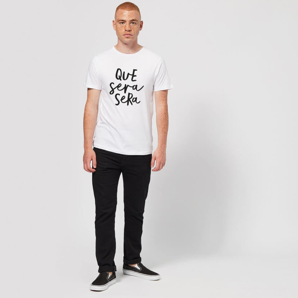 The Motivated Type Que Sera Sera Men's T-Shirt - White 1