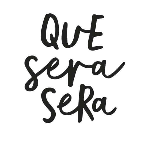 The Motivated Type Que Sera Sera Men's T-Shirt - White 0