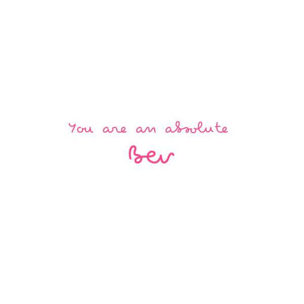 You Are An Absolute Bev Sweatshirt - White 0