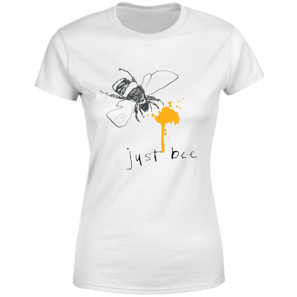 Poet and Painter Just Bee Women's T-Shirt - White 3
