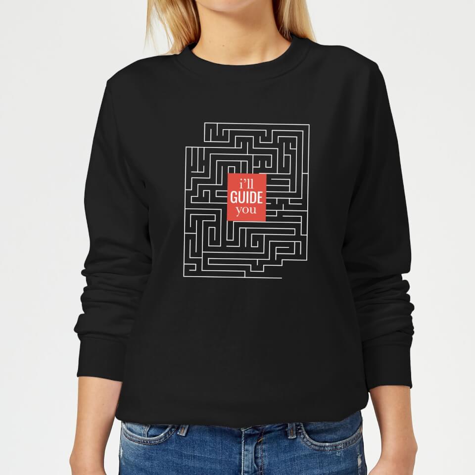 I'll Guide You Women's Sweatshirt - Black