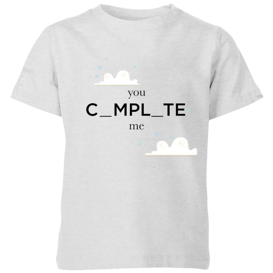You Complete Me Kids' T-Shirt - Grey
