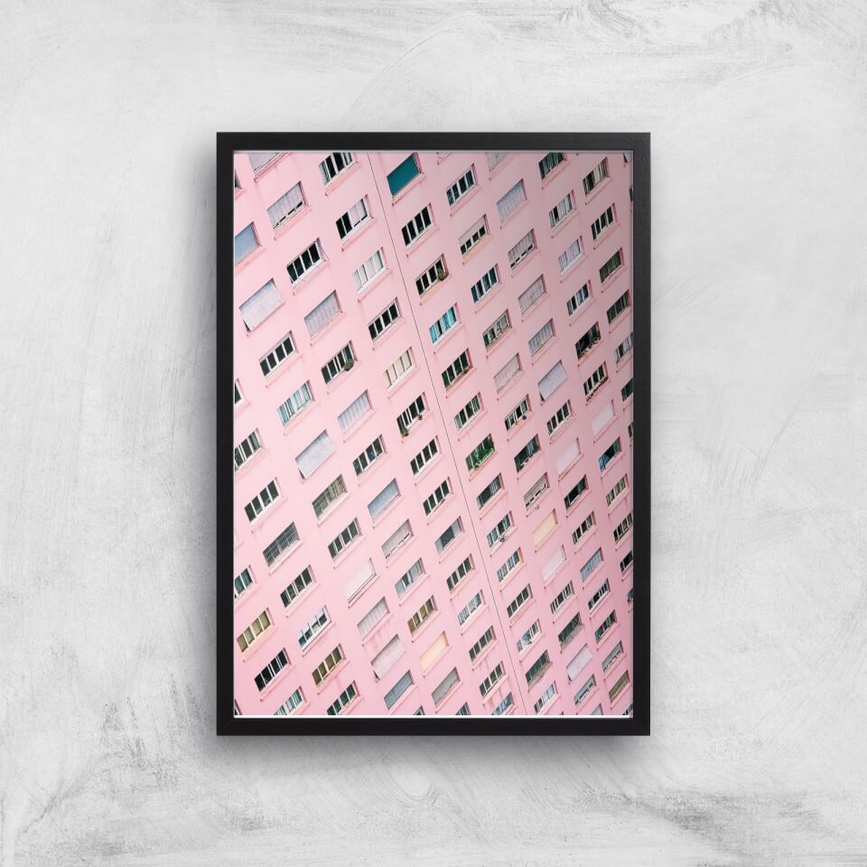 Pink Windows Giclee Art Print