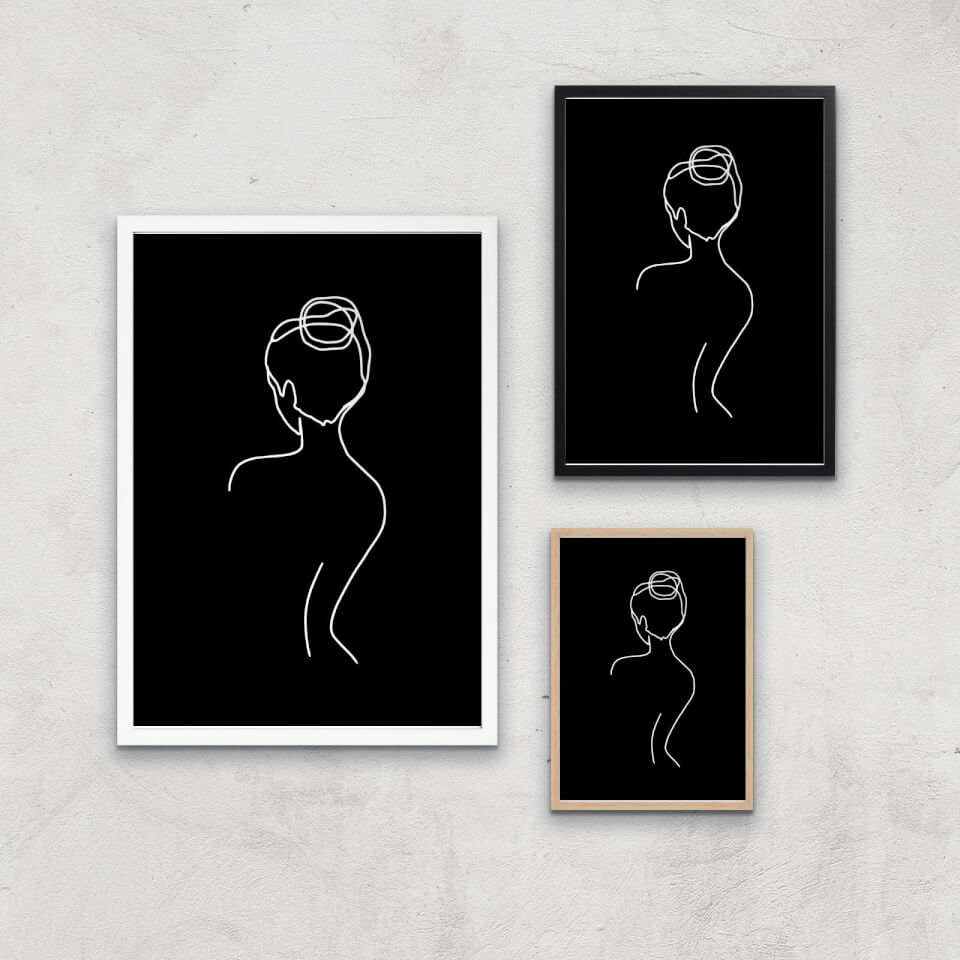 Her Neck Line At Night Giclee Art Print 0