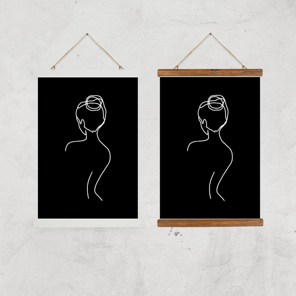 Her Neck Line At Night Giclee Art Print 1