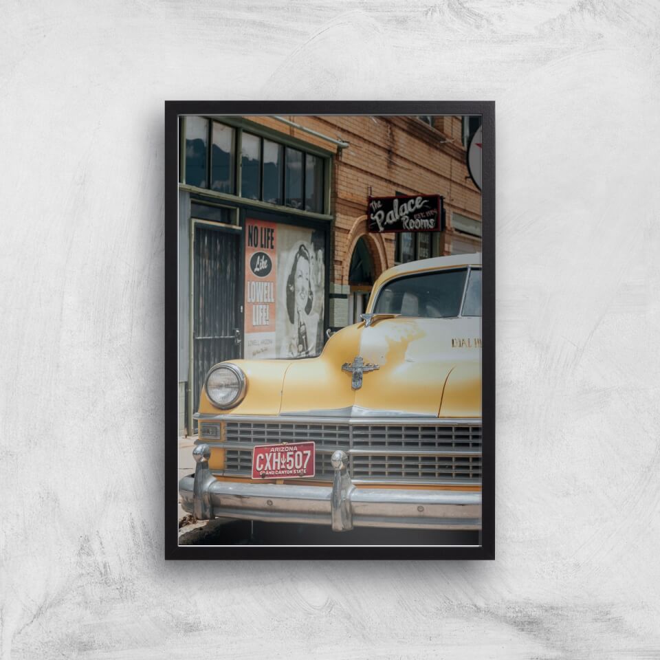 New York Cab Giclee Art Print