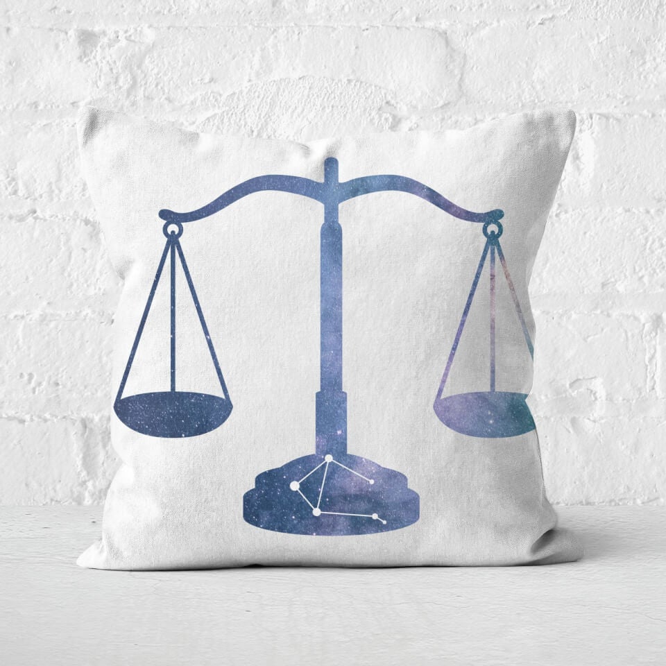 Cosmic Libra Square Cushion