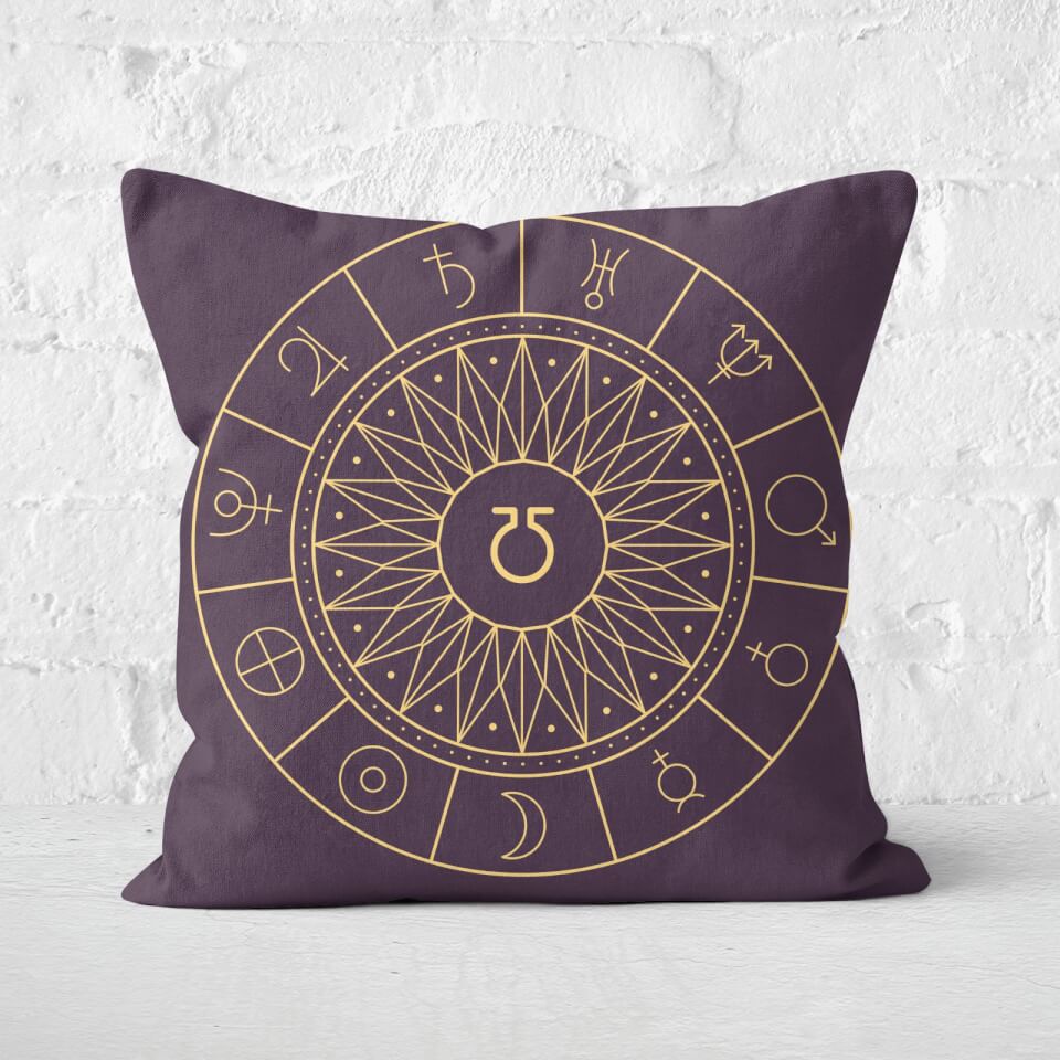 Decorative Planet Symbols Square Cushion