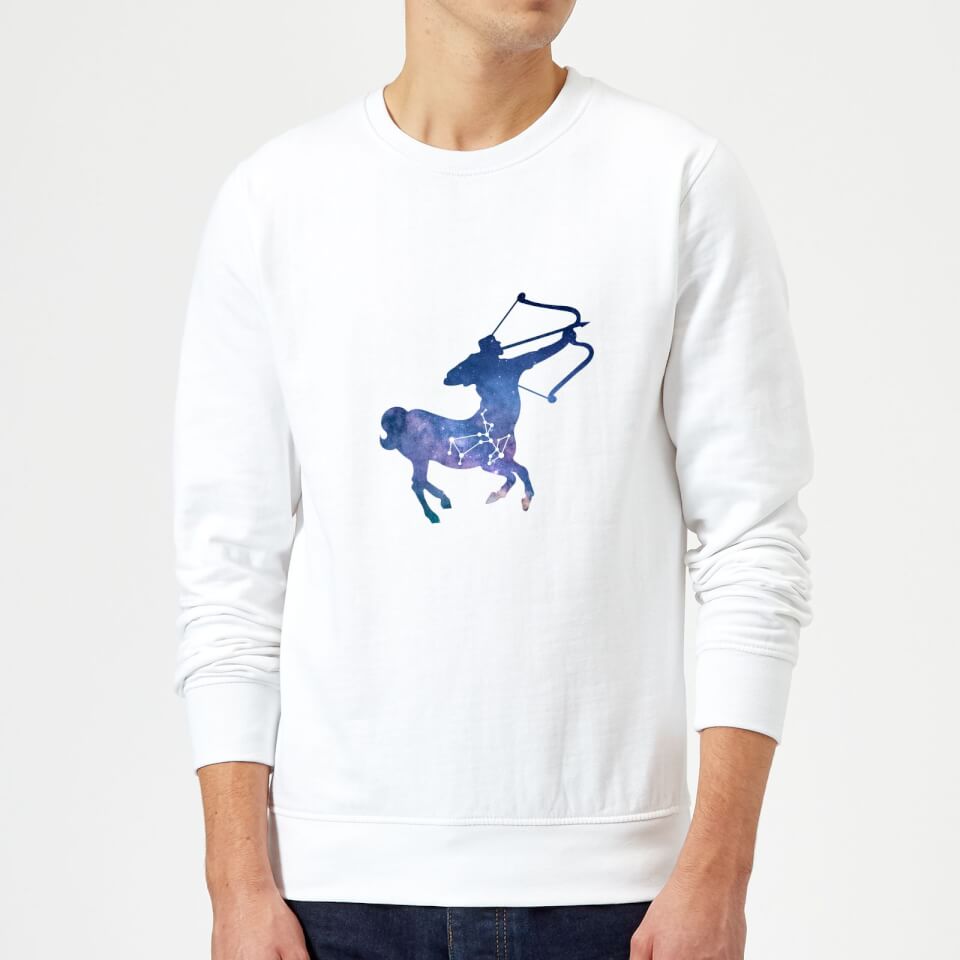 Sagittarius Sweatshirt - White