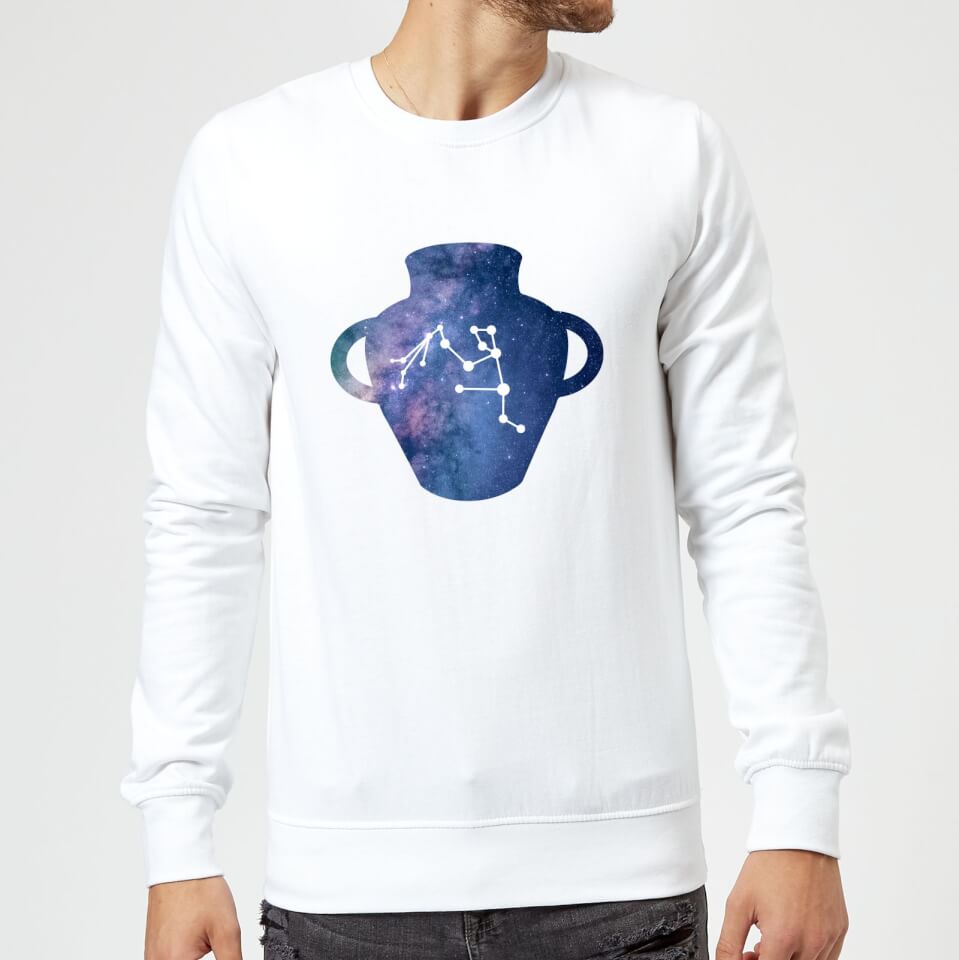 Aquarius Sweatshirt - White