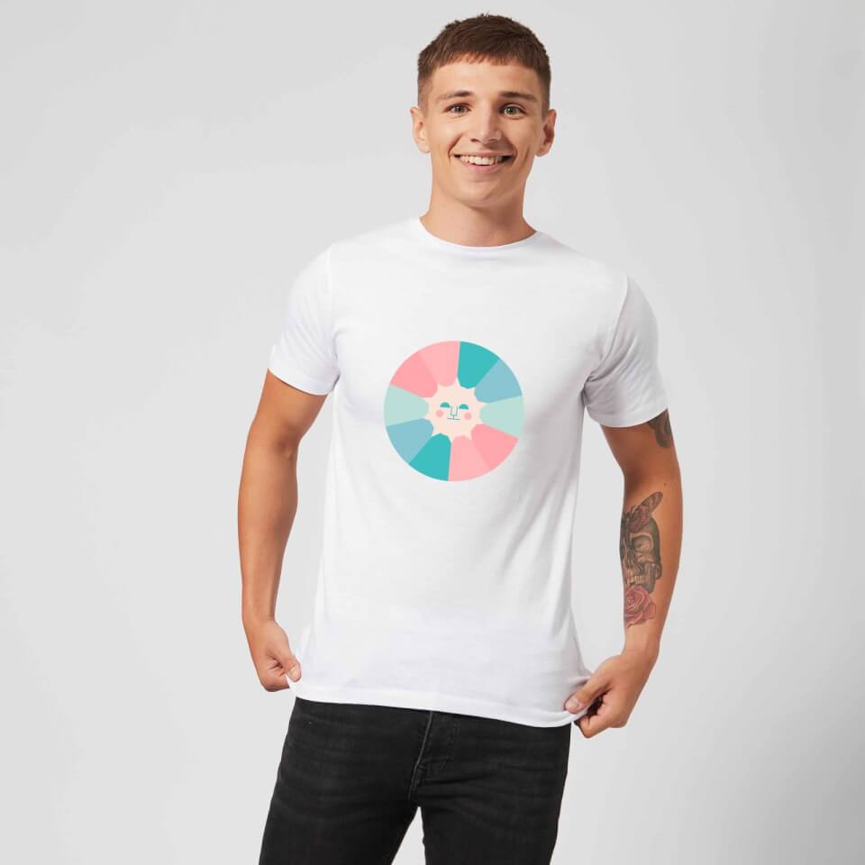 Colours Of The Day Men's T-Shirt - White 1