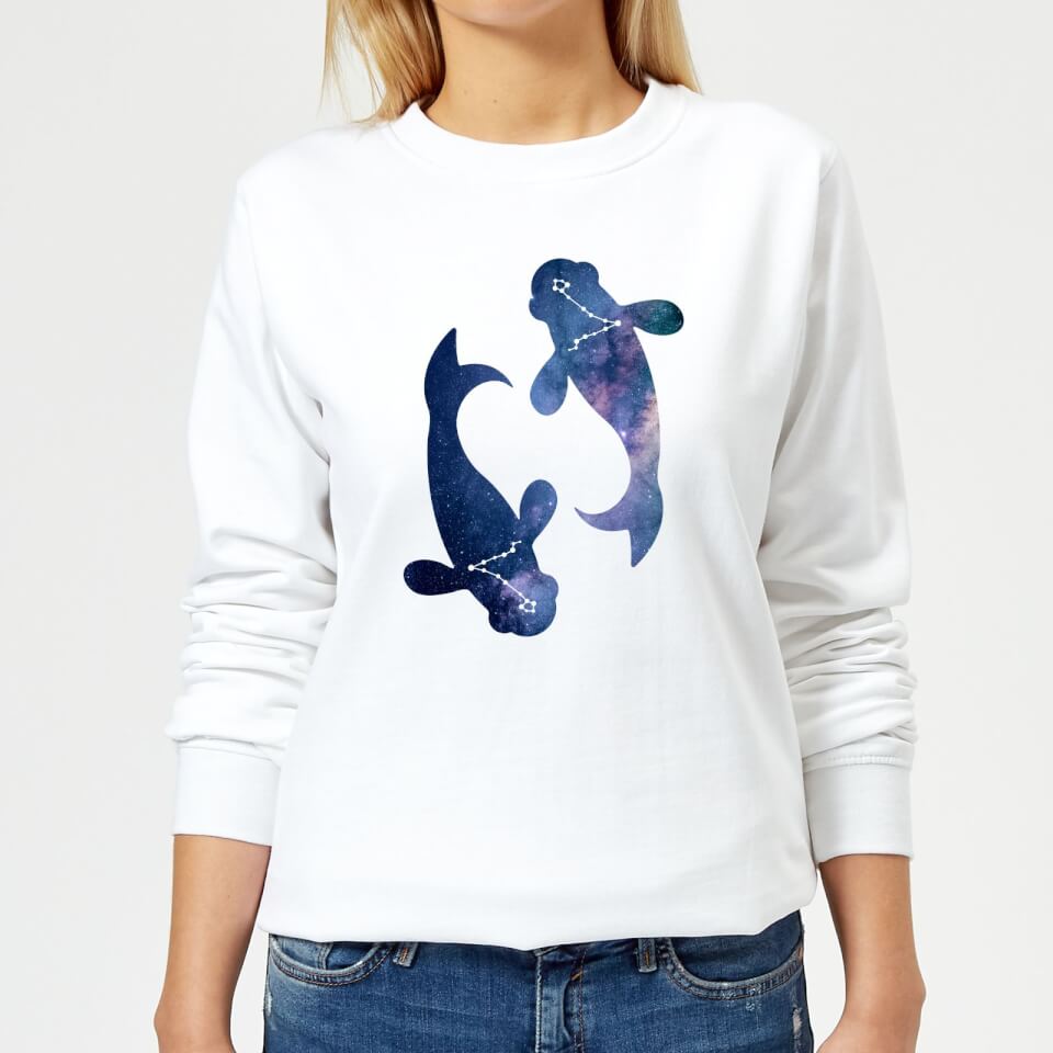 Pisces Women's Sweatshirt - White