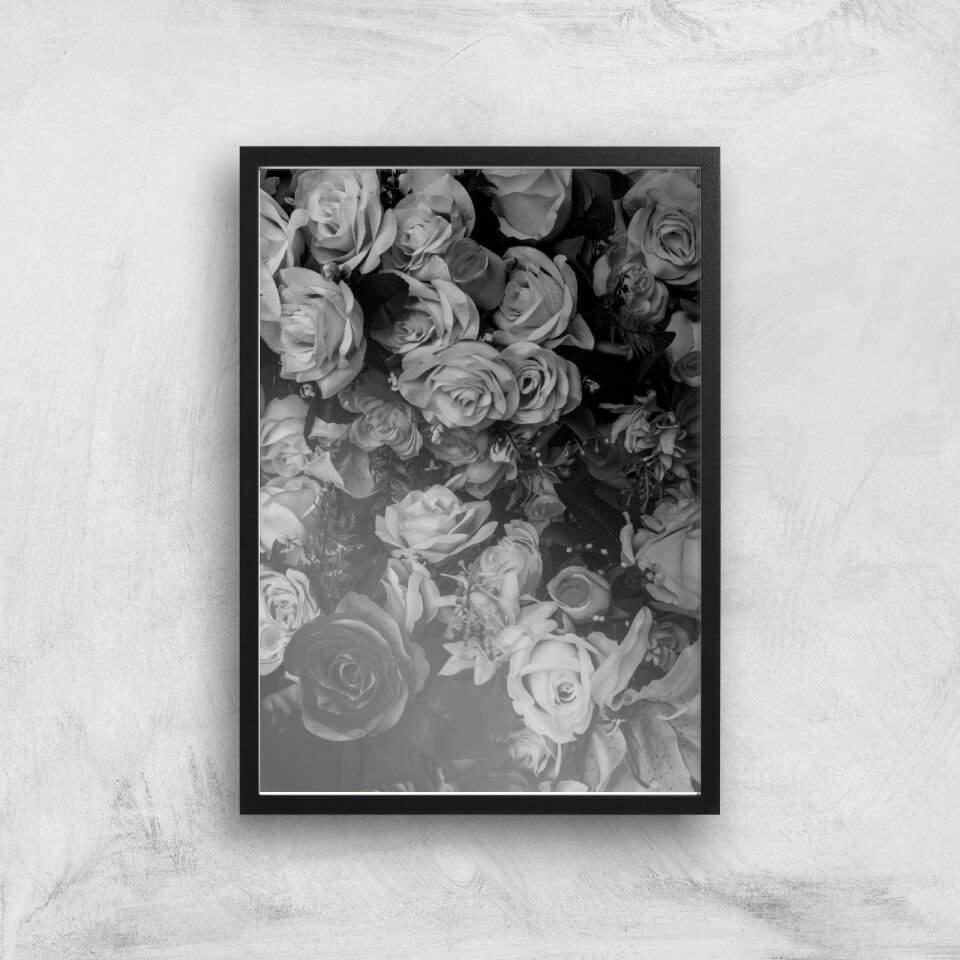 Florals At Midnight Giclee Art Print