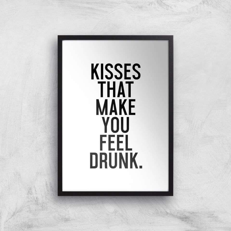 Kisses That Make You Feel Drunk Giclee Art Print