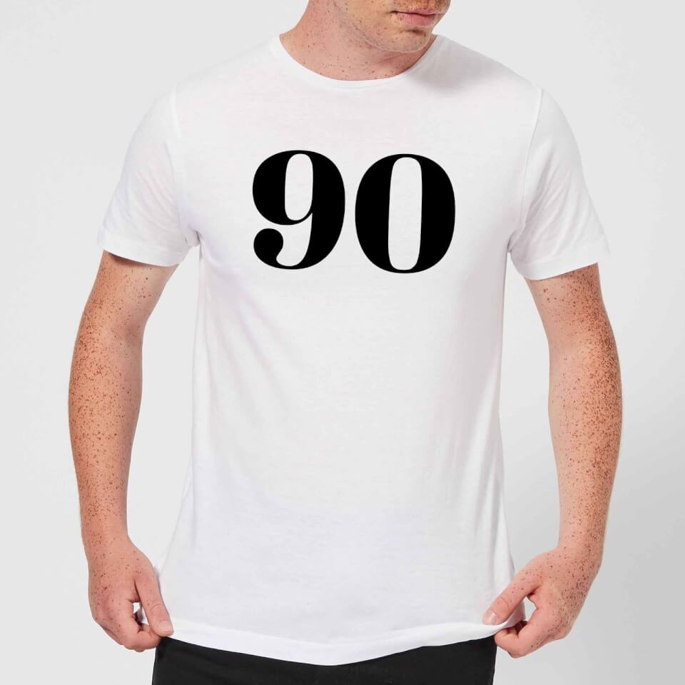 90 Men's T-Shirt - White