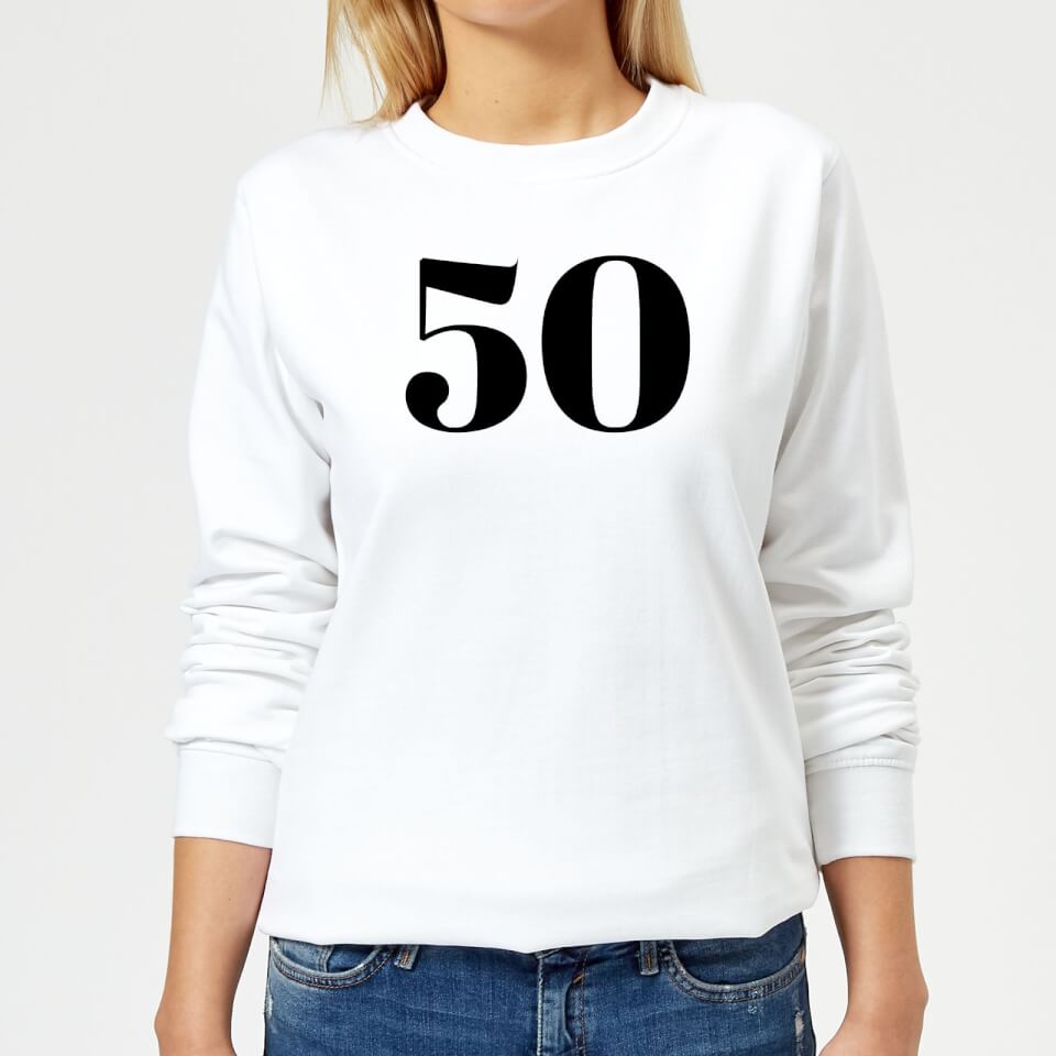 50 Women's Sweatshirt - White