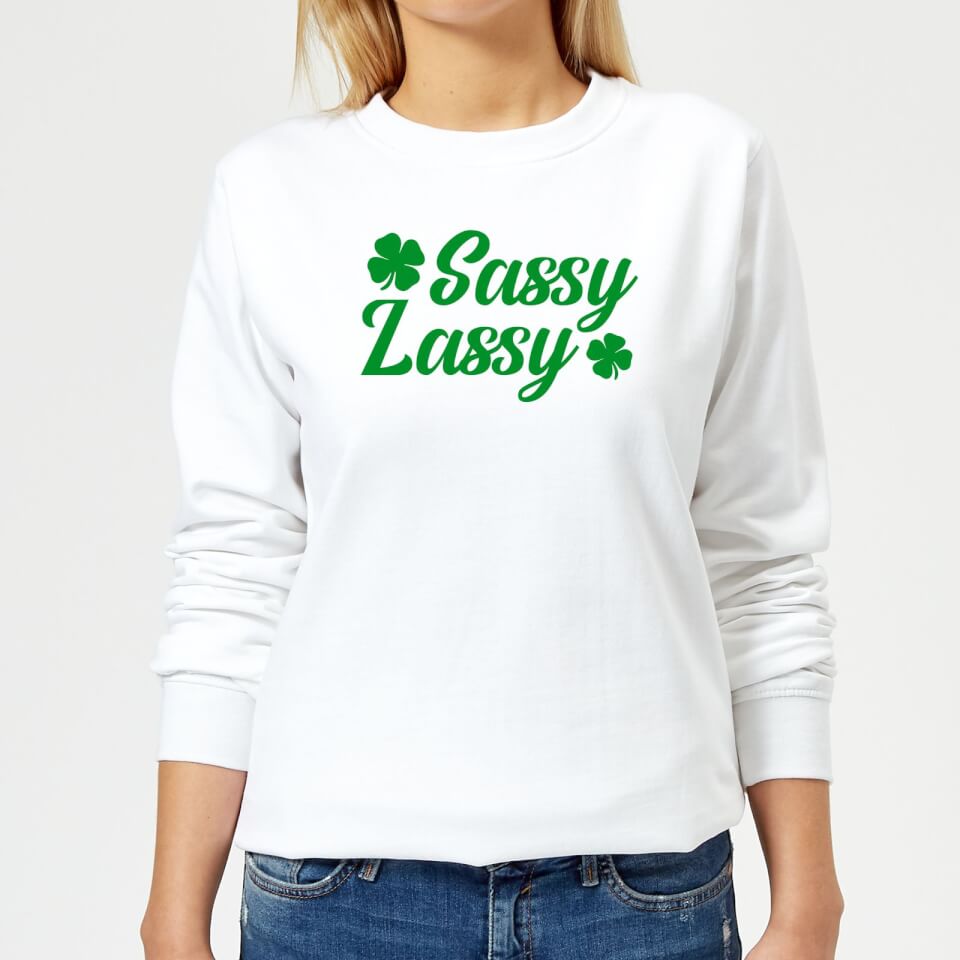 Sassy Lassy Women's Sweatshirt - White