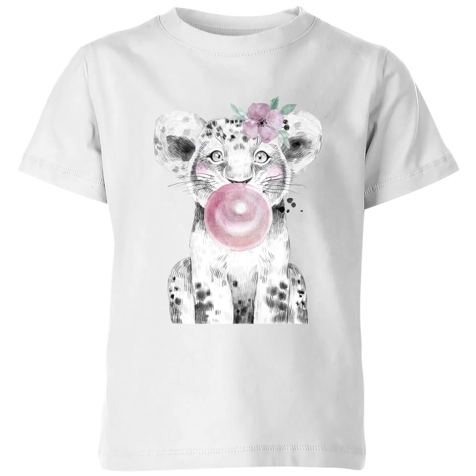 Bubblegum Cub Kids' T-Shirt - White