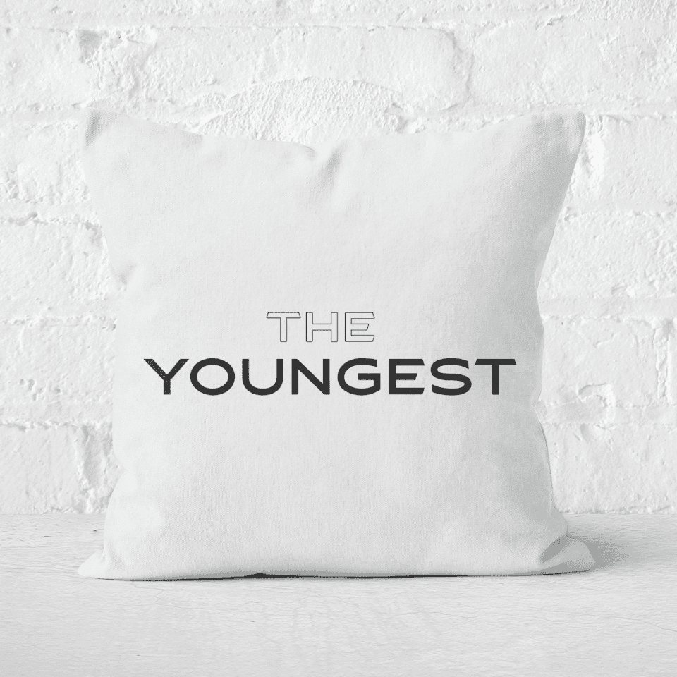 The Youngest Square Cushion
