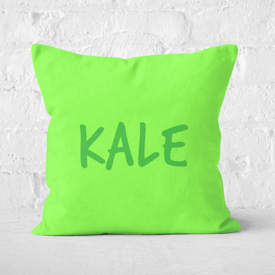 Kale Square Cushion