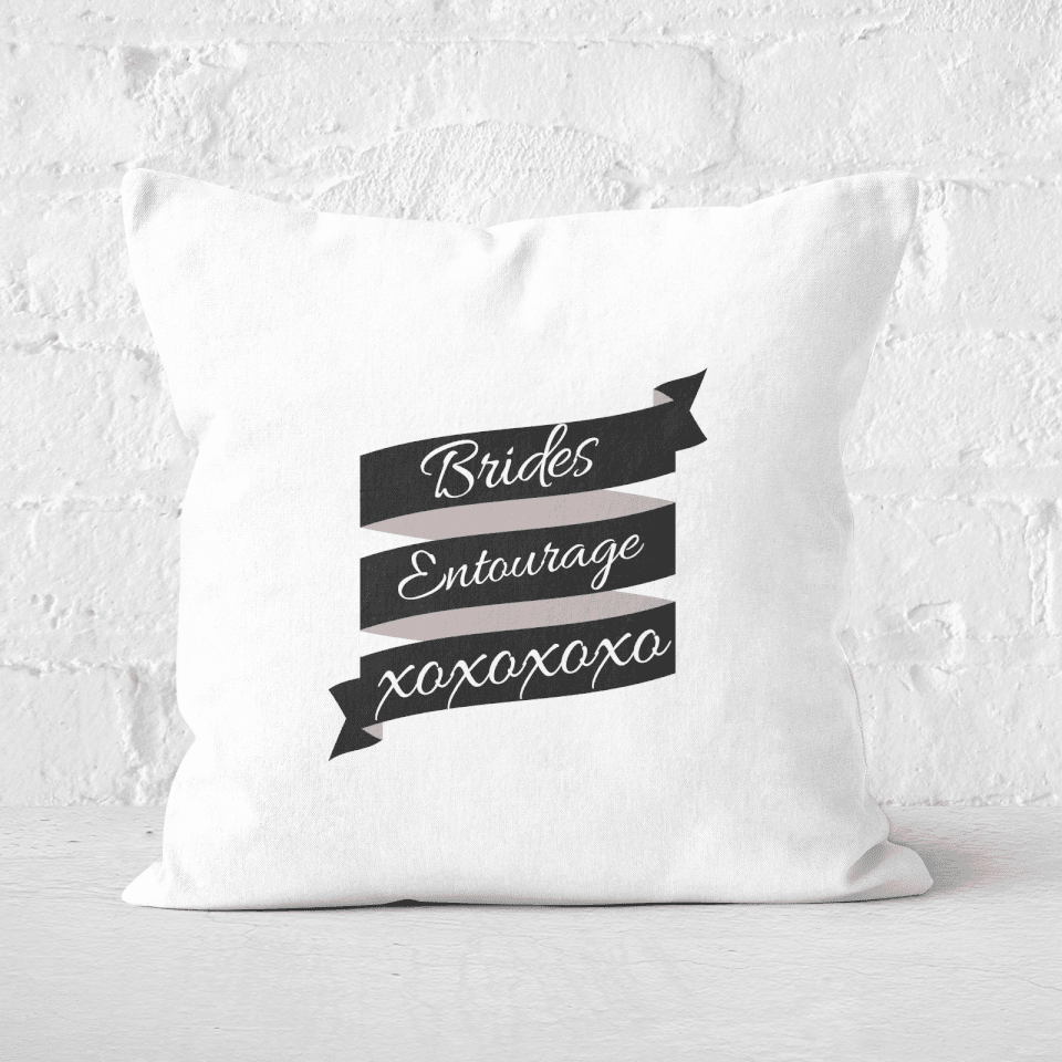 Brides Entourage Square Cushion