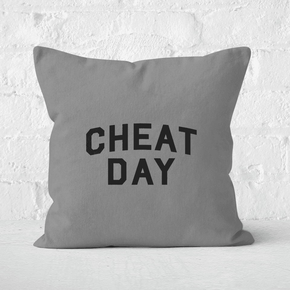 Cheat Day Square Cushion