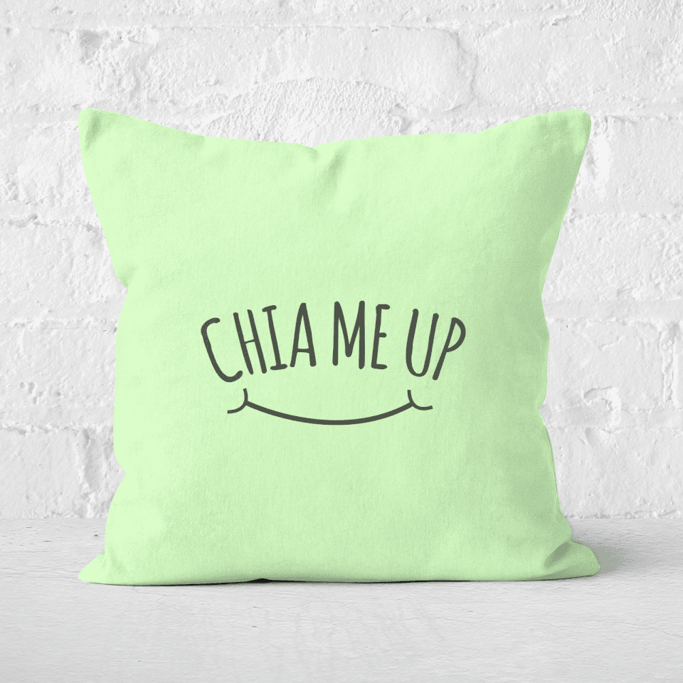 Chia Me Up Square Cushion